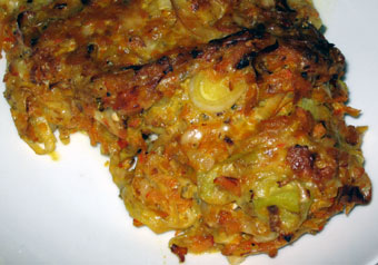 Lachs mit Kuerbiskruste