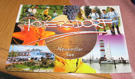 Postkarte aus Podersdorf